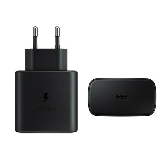 M135 45W USB-C / Type-C Port Fast Charger, EU Plug(Black) - USB Charger by buy2fix | Online Shopping UK | buy2fix