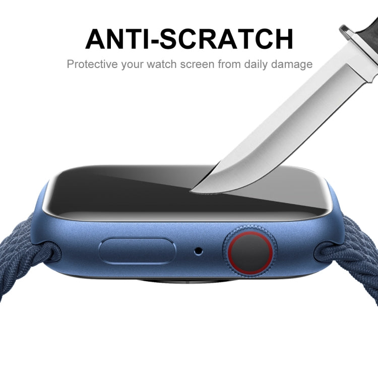1 PCS ENKAY Hat-Prince 3D Full Coverage Soft PC Edge + PMMA HD Screen Protector Film For Apple Watch Series 7 45mm - Screen Protector by ENKAY | Online Shopping UK | buy2fix