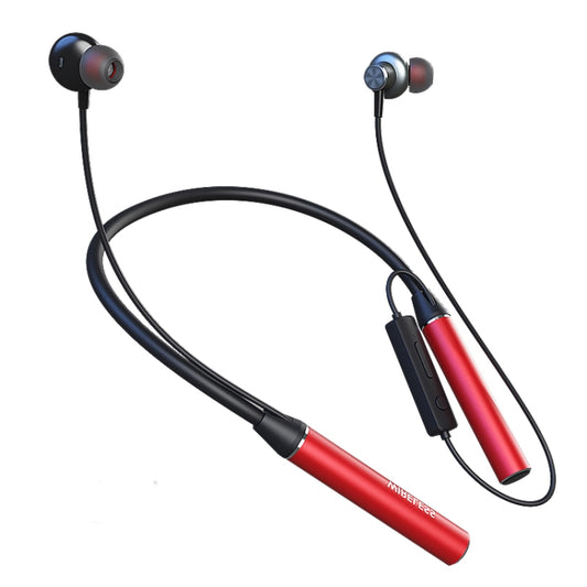 GYM530 Magnetic Neck-mounted Noise Cancelling Sports Earphones In-ear Stereo Support Handsfree / TF Card(Red) by buy2fix