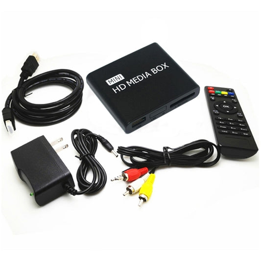 X9 Mini HD HDD Multimedia Player 4K Video Loop USB External Media Player AD Player(US Plug) by buy2fix