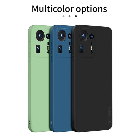 For Xiaomi Mix 4 PINWUYO Touching Series Liquid Silicone TPU Shockproof Case(Blue) by PINWUYO
