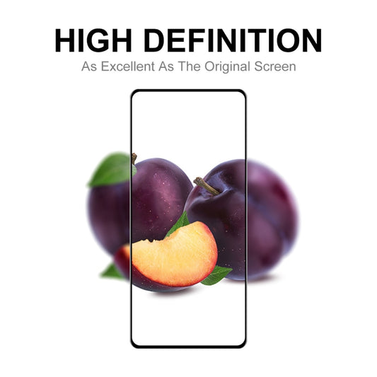 For Samsung Galaxy A72 4G ENKAY Hat-Prince Full Glue Tempered Glass 6D Full Coverage Anti-scratch Protector by ENKAY