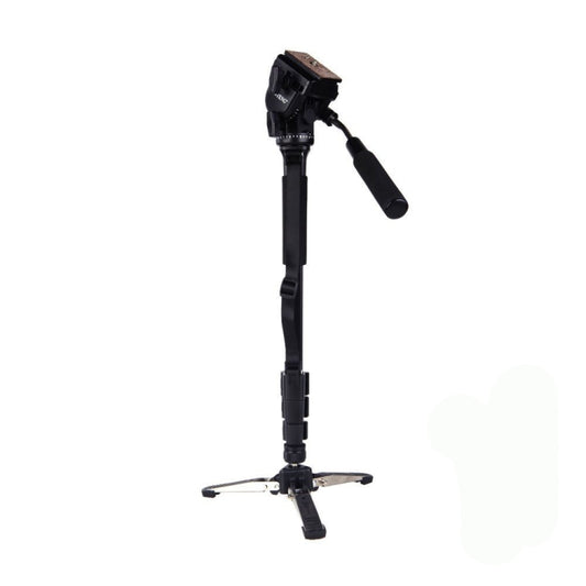 YUNTENG VCT-288 Tripod Mount Monopod with Fluid Drag Head by YUNTENG