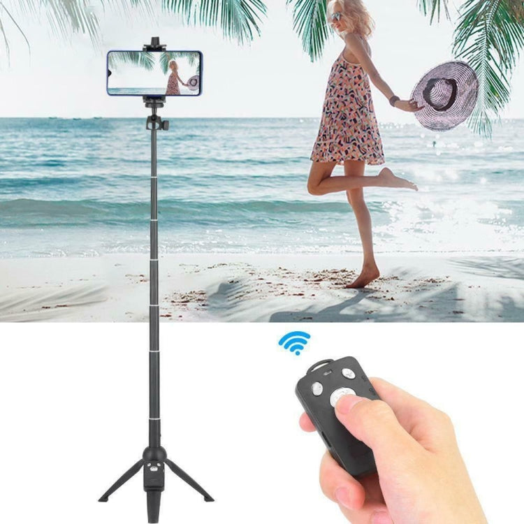 Yunteng YT-9928 3 in 1 Handheld Tripod, Monopod Selfie Stick, Bluetooth Remote Shutter for All Smartphones - Selfie Sticks by buy2fix | Online Shopping UK | buy2fix