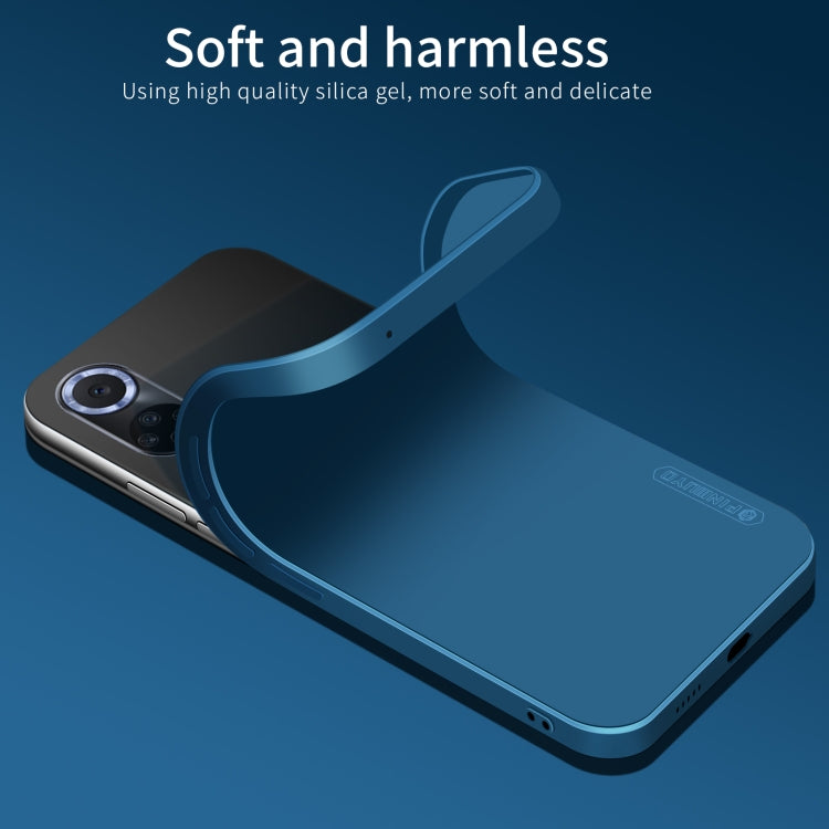 For Huawei nova 9 Pro PINWUYO Liquid Silicone TPU Phone Case(Black) - Huawei Cases by PINWUYO | Online Shopping UK | buy2fix