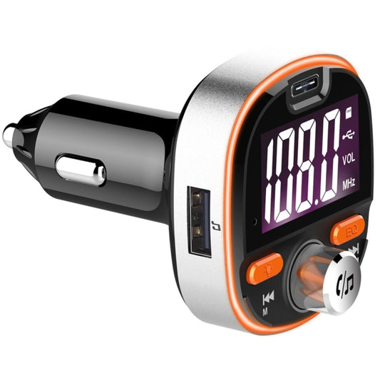 BC53 Wireless Car MP3 Player 5.0 FM Transmitter Colored Ambient Lights Hands-free Car Charger - Bluetooth Car Kits by buy2fix | Online Shopping UK | buy2fix