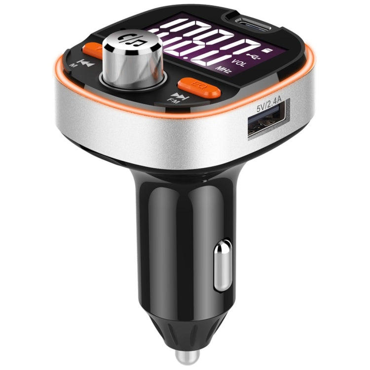 BC53 Wireless Car MP3 Player 5.0 FM Transmitter Colored Ambient Lights Hands-free Car Charger - Bluetooth Car Kits by buy2fix | Online Shopping UK | buy2fix