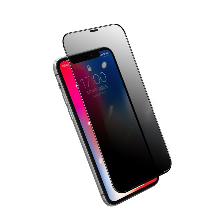 ENKAY Quick Stick Anti-peeping Tempered Glass Film For iPhone 11 Pro Max / XS Max - iPhone 11 Pro Max Tempered Glass by ENKAY | Online Shopping UK | buy2fix