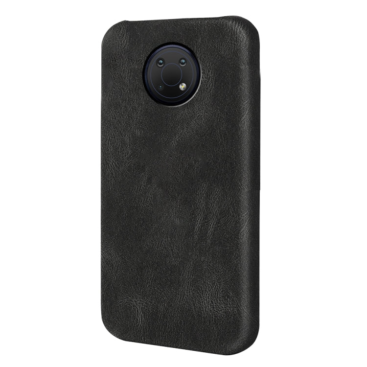For Nokia G10 Ring Holder PU Phone Case(Black) - Nokia Cases by buy2fix | Online Shopping UK | buy2fix