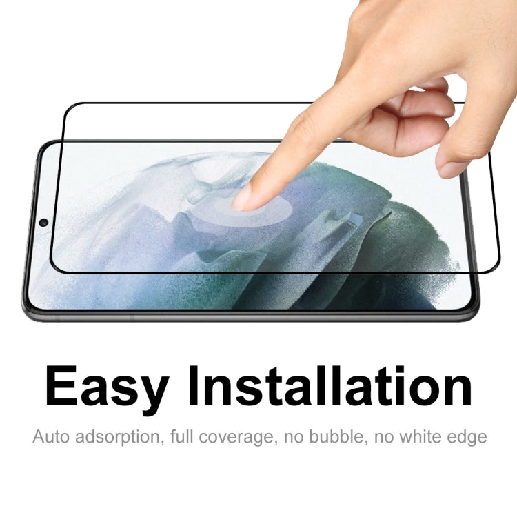 For Samsung Galaxy S22 5G 2pcs ENKAY Ultra-thin 0.2mm Full Glue Coverage Tempered Glass Protector - Galaxy S22 5G Tempered Glass by ENKAY | Online Shopping UK | buy2fix