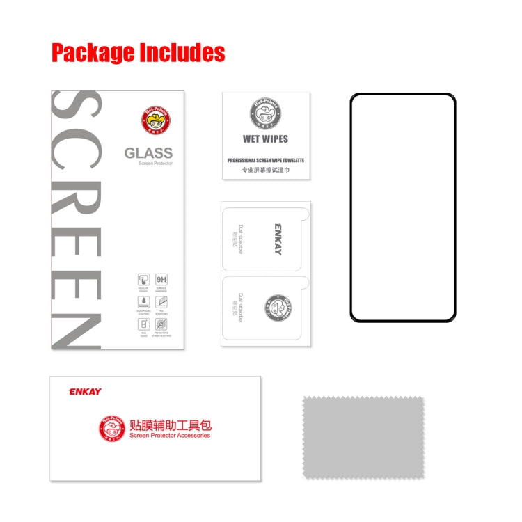 1 PCS For Nothing Phone 1 ENKAY Hat-Prince Full Glue 0.26mm 9H 2.5D Tempered Glass Full Film - Nothing Tempered Glass by ENKAY | Online Shopping UK | buy2fix