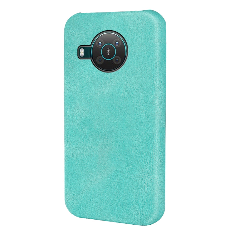 For Nokia X10 / X20 Ring Holder PU Phone Case(Mint Green) - Nokia Cases by buy2fix | Online Shopping UK | buy2fix