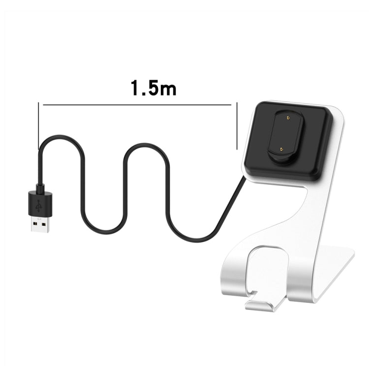 For Huami Amazfit GTS 3 / GTR 3 / GTR 3 Pro Fast Charging Magnetic Stand(Silver) - Charger by buy2fix | Online Shopping UK | buy2fix