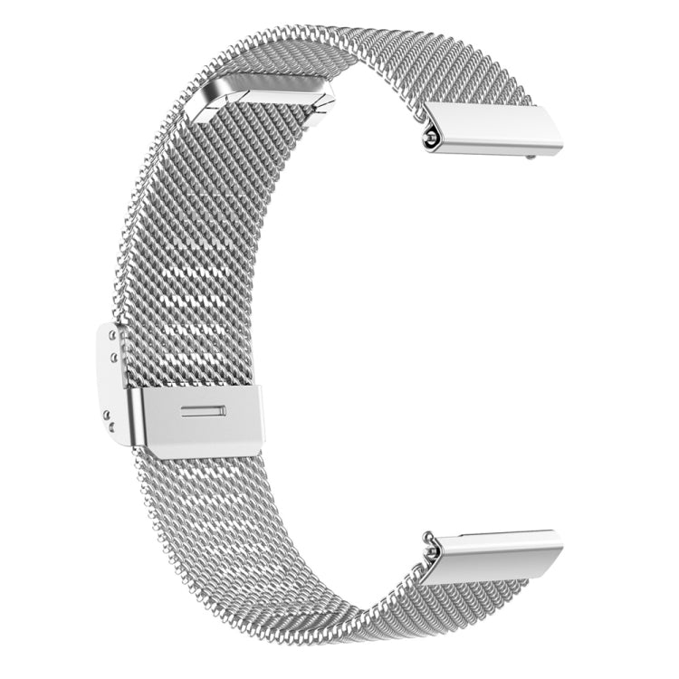 For Samsung Galaxy Watch 4 Classic 42mm / 46mm Milan Metal Steel Mesh Buckle Watch Band(Silver) - Watch Bands by buy2fix | Online Shopping UK | buy2fix