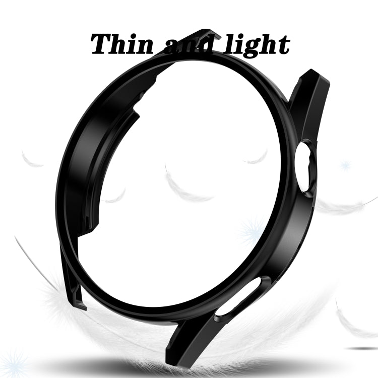 Tempered Glass Film Oil Spray Matte PC Case For Huawei GT3 46mm(Transparent) - Watch Cases by buy2fix | Online Shopping UK | buy2fix