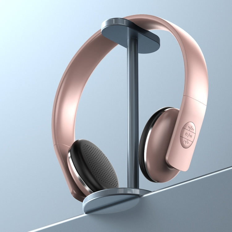 A50 Bass Stereo Wireless Bluetooth HIFI Headset with Mic(Pink) - Headset & Headphone by buy2fix | Online Shopping UK | buy2fix
