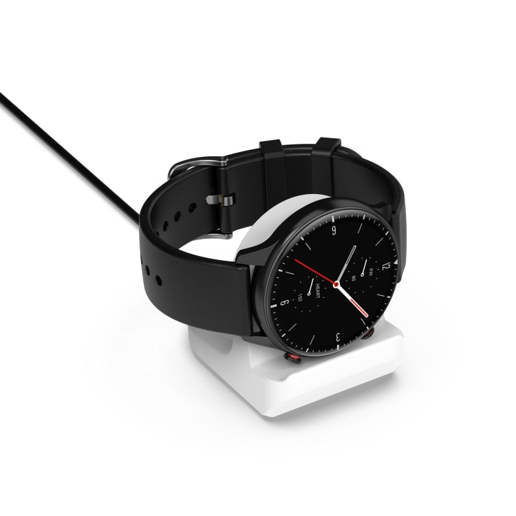 For Amazfit GTR 2e SIM Smartwatch Silicone Charging Bracket(Black) by buy2fix