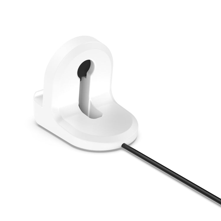 For Amazfit pop Smartwatch Silicone Charging Bracket(Black) - Charger by buy2fix | Online Shopping UK | buy2fix