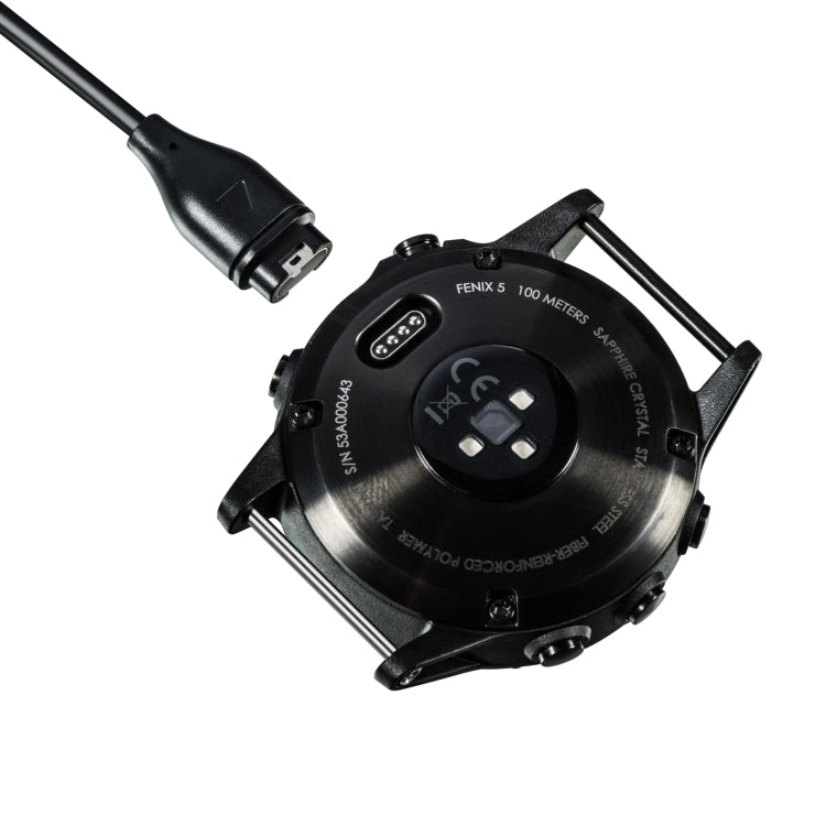 For Garmin Fenix 7 Charger with Data Transmission Function(Black) - Charger by buy2fix | Online Shopping UK | buy2fix