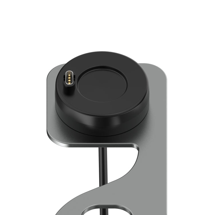 For Garmin Fenix 7 Smart Watch Metal Charger Stand(Gray) - Charger by buy2fix | Online Shopping UK | buy2fix