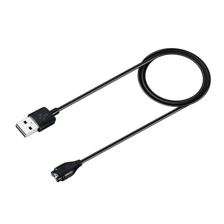 For Garmin Fenix 7S 1m Smart Watch Charging Cable(Black) - Charger by buy2fix | Online Shopping UK | buy2fix
