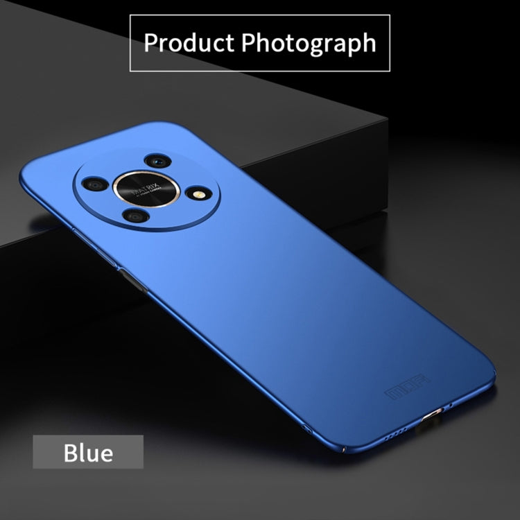 For Honor X30 5G MOFI Frosted PC Ultra-thin Hard Case(Blue) - Honor Cases by MOFI | Online Shopping UK | buy2fix