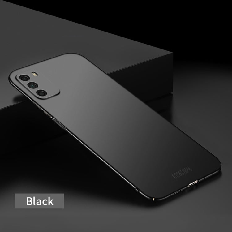 For Xiaomi Poco M3 / Redmi 9T MOFI Frosted PC Ultra-thin Hard Case(Black) - Xiaomi Cases by MOFI | Online Shopping UK | buy2fix
