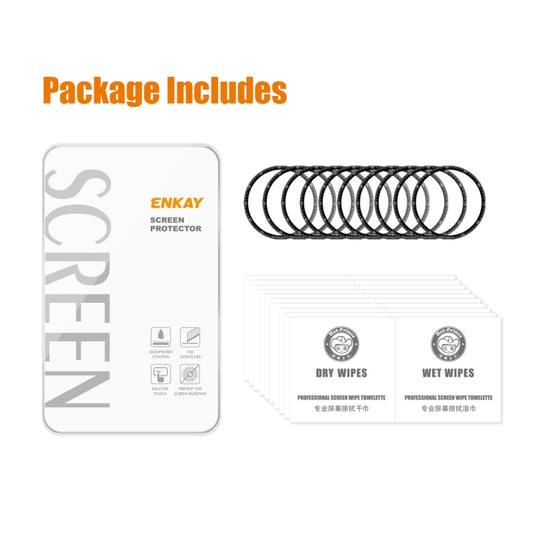 10 PCS ENKAY 3D Full Coverage Soft PC Edge + PMMA HD Screen Protector Film For Garmin Epix by ENKAY