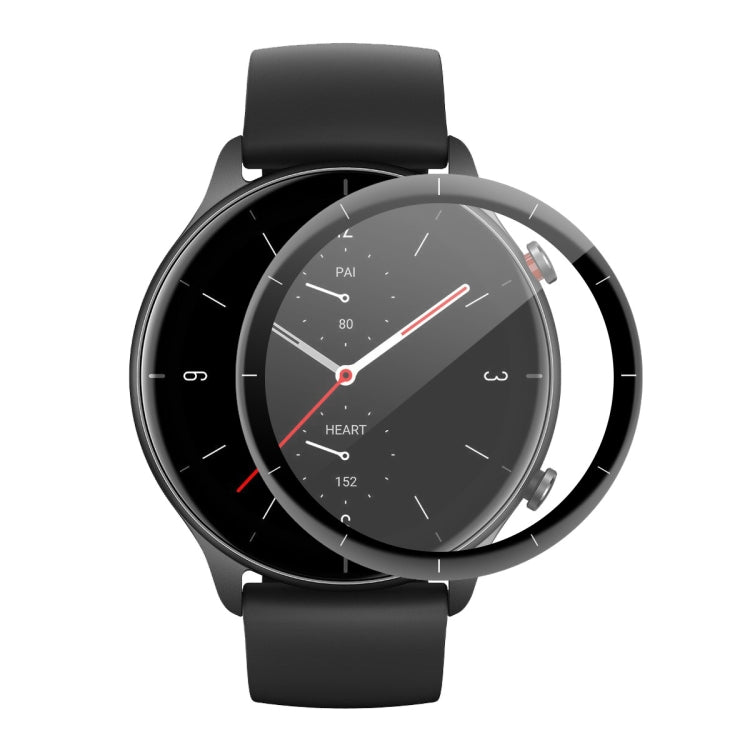 1 PC ENKAY 3D Full Coverage Soft PC Edge + PMMA HD Screen Protector Film For Amazfit GTR 3 - Screen Protector by ENKAY | Online Shopping UK | buy2fix