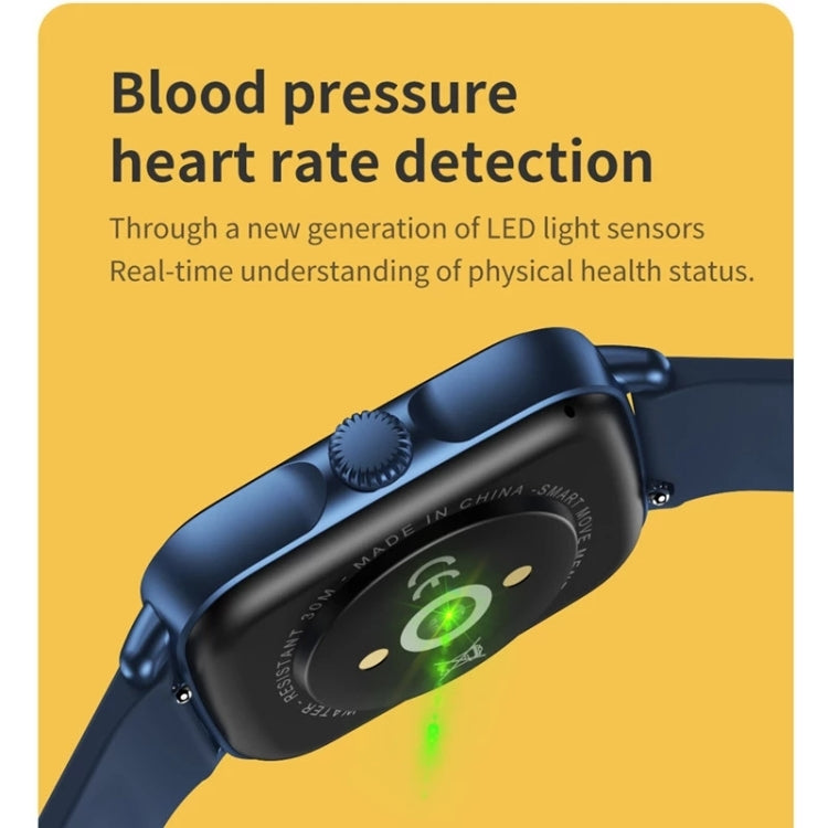 AW18 1.69inch Color Screen Smart Watch, Support Bluetooth Call / Heart Rate Monitoring(Green) by buy2fix