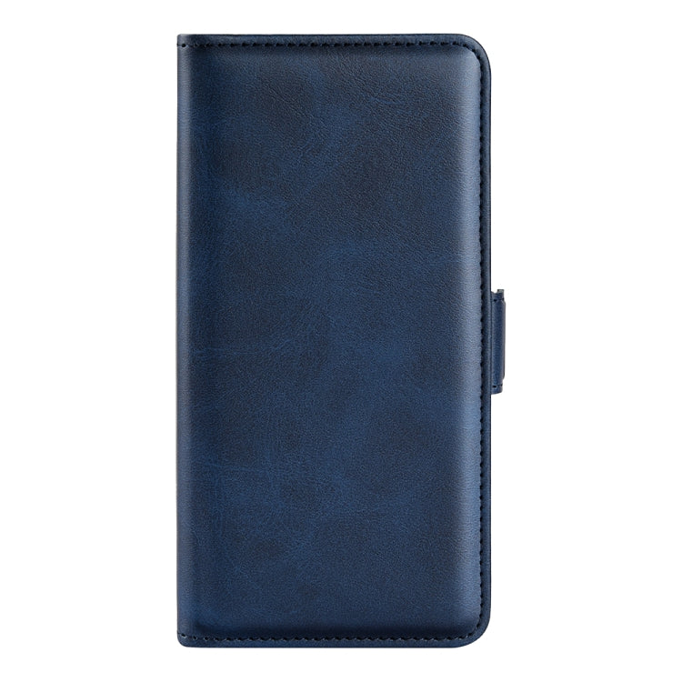 For Honor X8 Dual-side Magnetic Buckle Leather Phone Case(Dark Blue) - Honor Cases by buy2fix | Online Shopping UK | buy2fix