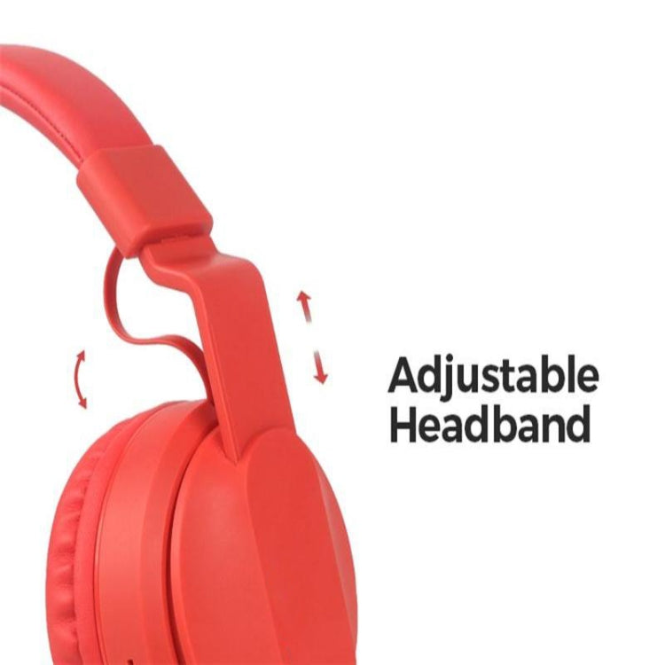 BOBo+ Adults & Kids Cute Bluetooth 5.0 Bass Noise Cancelling Headset with Mic(Pink) - Headset & Headphone by buy2fix | Online Shopping UK | buy2fix