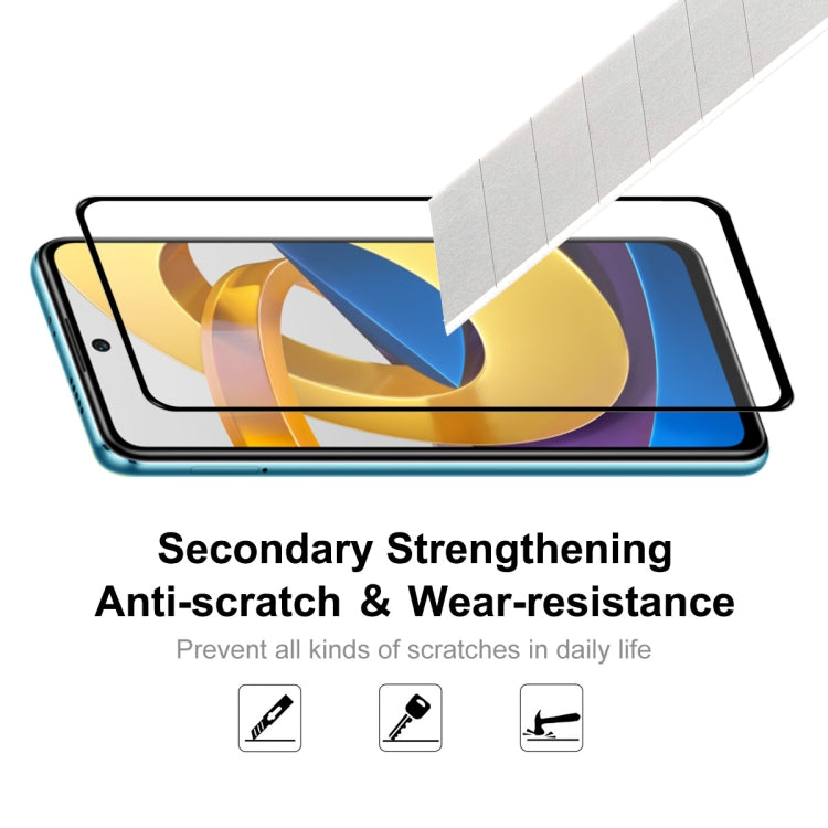 1 PCS For Xiaomi Poco M4 Pro 5G ENKAY Full Glue 0.26mm 9H 2.5D Tempered Glass Full Film - by ENKAY | Online Shopping UK | buy2fix
