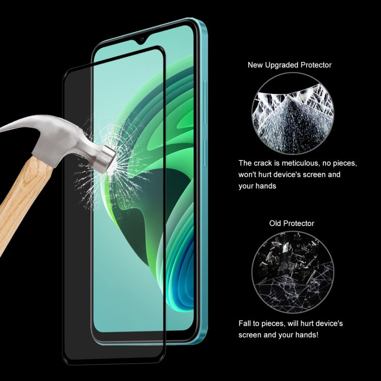 2 PCS For Xiaomi Redmi Note 11E ENKAY Full Glue 0.26mm 9H 2.5D Tempered Glass Full Film - by ENKAY | Online Shopping UK | buy2fix