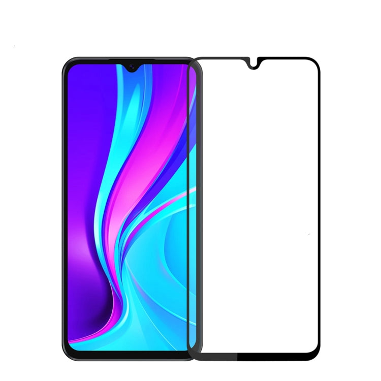 For Xiaomi Poco C40 MOFI 9H 2.5D Full Screen Tempered Glass Film(Black) - by MOFI | Online Shopping UK | buy2fix