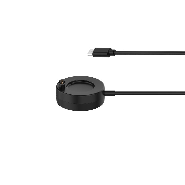 For Garmin Approach S60 Type-C / USB-C Interface Watch Charger With Data Function(Black) - Charger by buy2fix | Online Shopping UK | buy2fix