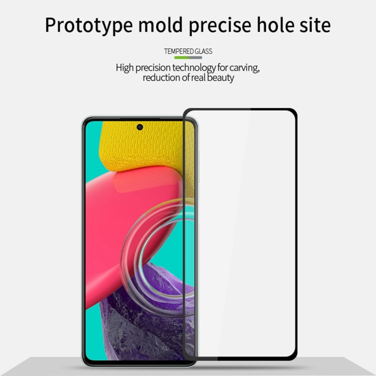 For Samsung Galaxy M53 5G PINWUYO 9H 2.5D Full Screen Tempered Glass Film(Black) - Others by PINWUYO | Online Shopping UK | buy2fix