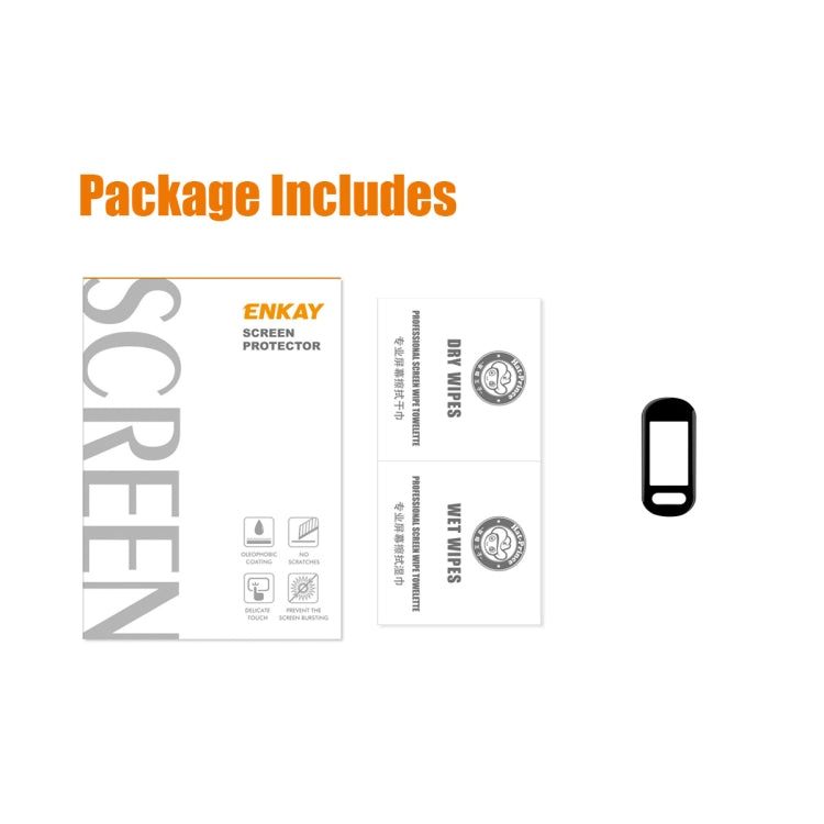 1 PC For Garmin Smart 5 ENKAY 3D Full Coverage Soft PC Edge + PMMA HD Screen Watch Film - Screen Protector by ENKAY | Online Shopping UK | buy2fix