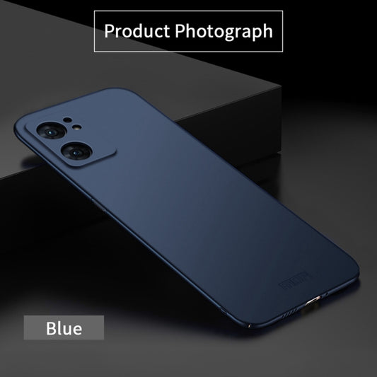 For OPPO Reno7 SE MOFI Frosted PC Ultra-thin Hard Case(Blue) by MOFI