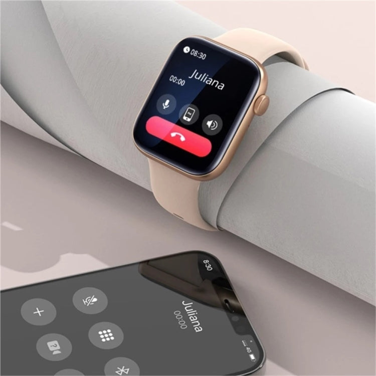 P45 1.8 inch Color Screen Smart Watch,Support Heart Rate Monitoring/Blood Pressure Monitoring(Blue) by buy2fix