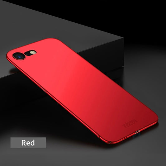 For iPhone SE 2022 / 2020 MOFI Frosted PC Ultra-thin Hard Case(Red) - iPhone SE 2022 / 2020 / 8 / 7 Cases by MOFI | Online Shopping UK | buy2fix