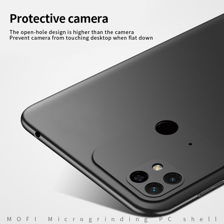 For Xiaomi Redmi 10C / Redmi 10 Power MOFI Frosted PC Ultra-thin Hard Case(Blue) - Xiaomi Cases by MOFI | Online Shopping UK | buy2fix