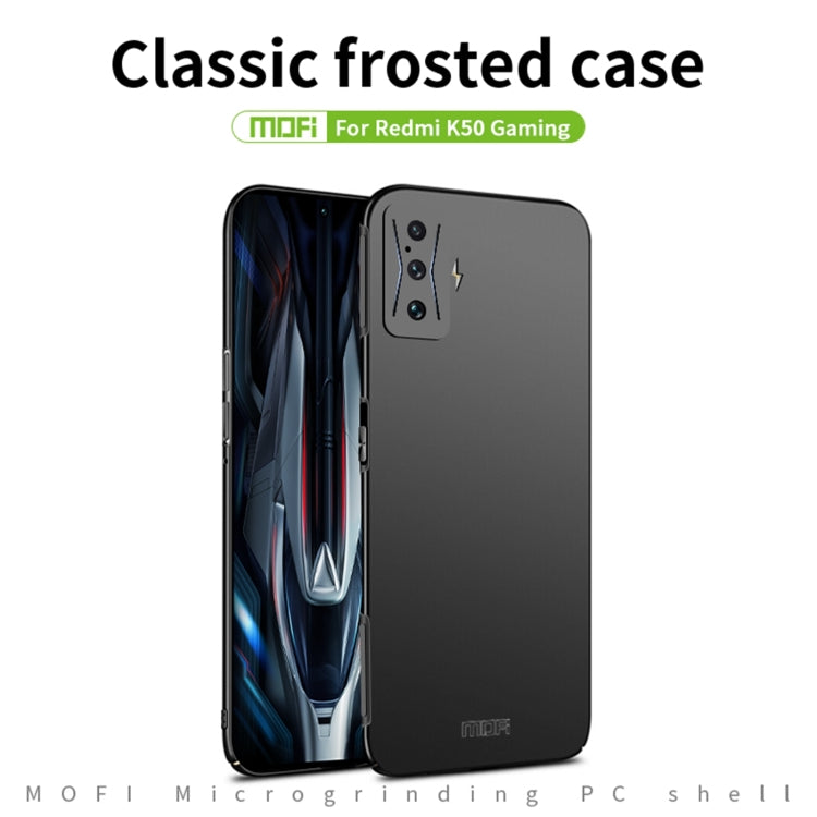 For Xiaomi Redmi K50 Gaming MOFI Frosted PC Ultra-thin Hard Case(Blue) - Xiaomi Cases by MOFI | Online Shopping UK | buy2fix