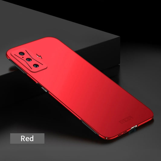 For Xiaomi Redmi K50 Gaming MOFI Frosted PC Ultra-thin Hard Case(Red) by MOFI