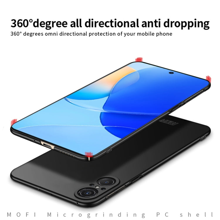 For Huawei Nova9 SE MOFI Frosted PC Ultra-thin Hard Case(Blue) - Huawei Cases by MOFI | Online Shopping UK | buy2fix