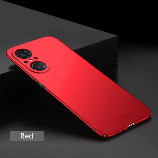 For Huawei Nova9 SE MOFI Frosted PC Ultra-thin Hard Case(Red) by MOFI