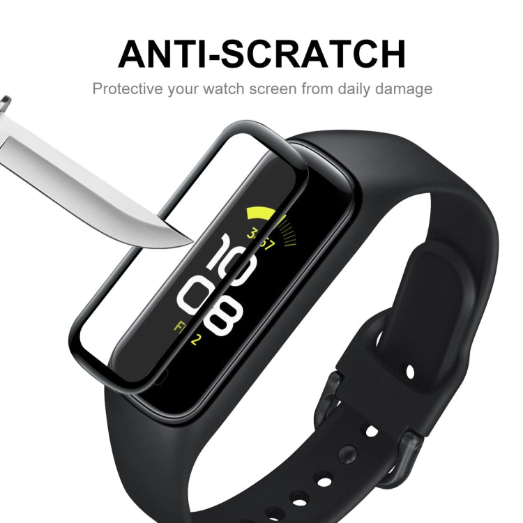 1 PC For Samsung Galaxy Fit 2 ENKAY Hat-Prince 3D Full Coverage Soft PC Edge + PMMA HD Screen Protector Film by ENKAY