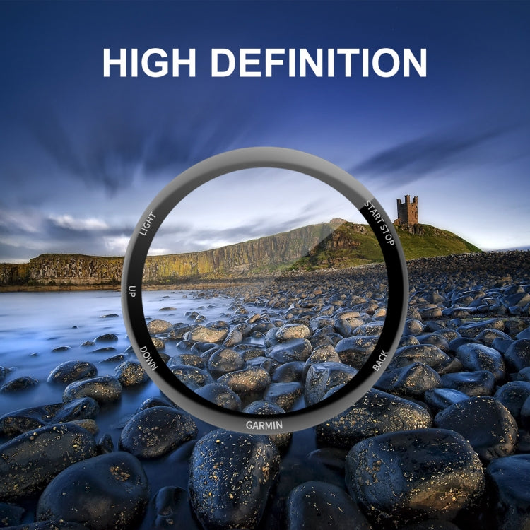 1 PC For Garmin Forerunner 255S ENKAY Hat-Prince 3D Full Coverage Soft PC Edge + PMMA HD Screen Protector Film by ENKAY