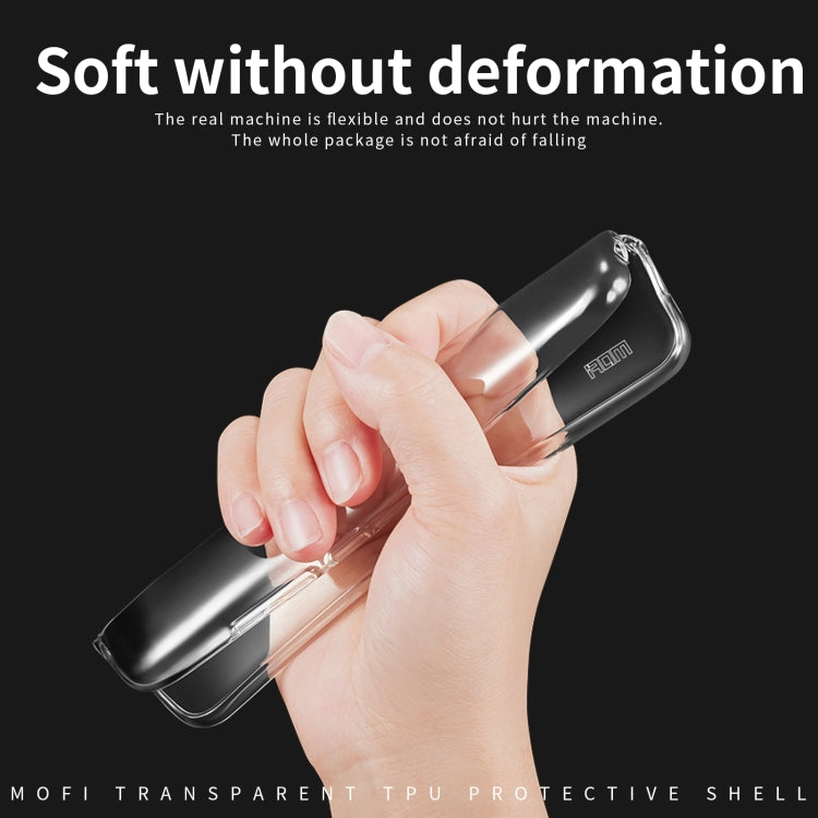 For Xiaomi Redmi Note 11T Pro 5G / Note 11T Pro+ MOFI Ming Series Ultra-thin TPU Phone Case(Transparent) - Xiaomi Cases by MOFI | Online Shopping UK | buy2fix