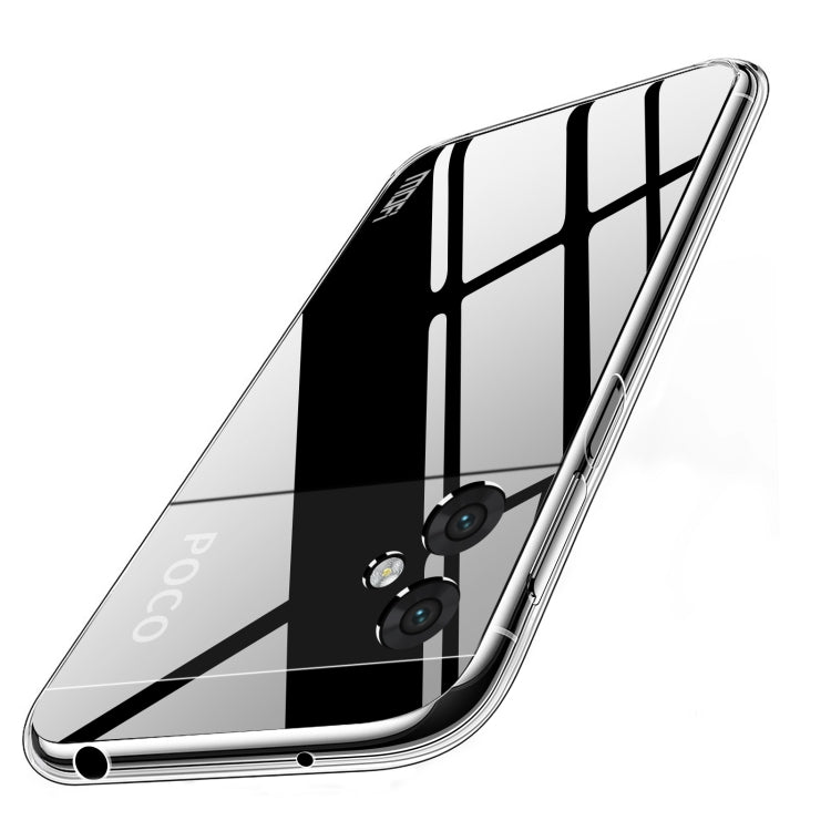 For Xiaomi Poco M4 5G MOFI Ming Series Ultra-thin TPU Phone Case(Transparent) - Xiaomi Cases by MOFI | Online Shopping UK | buy2fix